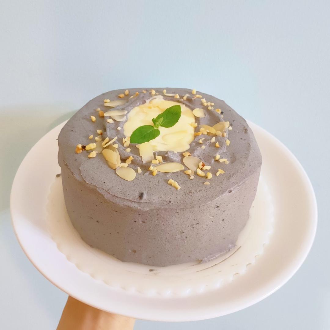 喜茶黑芝麻豆花爆浆蛋糕