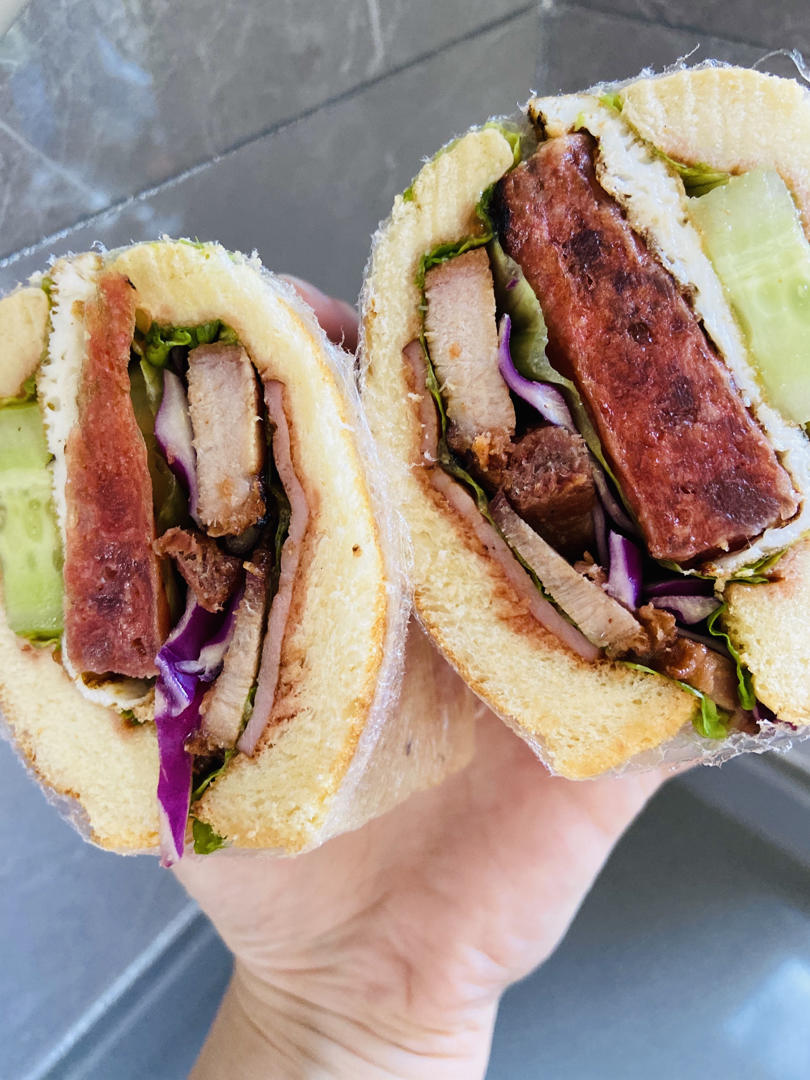 吐司这样吃-一周减脂三明治不重样