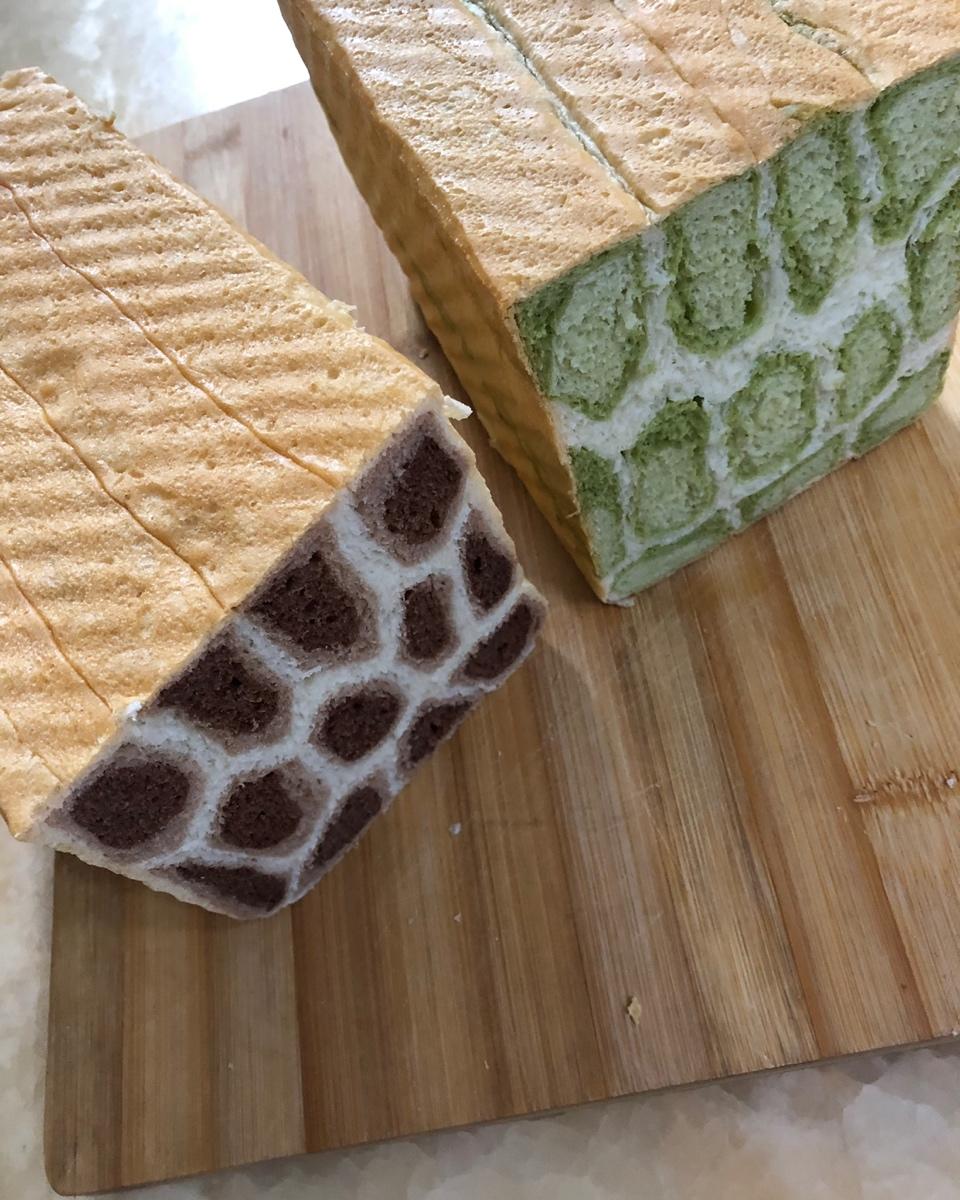 鹿纹吐司&豹纹吐司~天然酵种(波兰种)