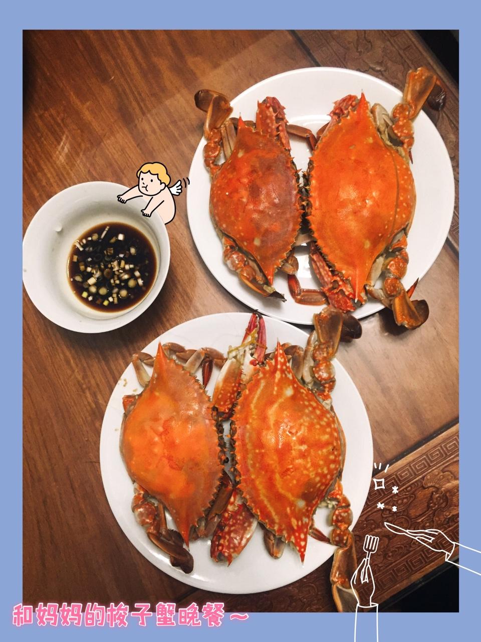 清蒸梭子蟹