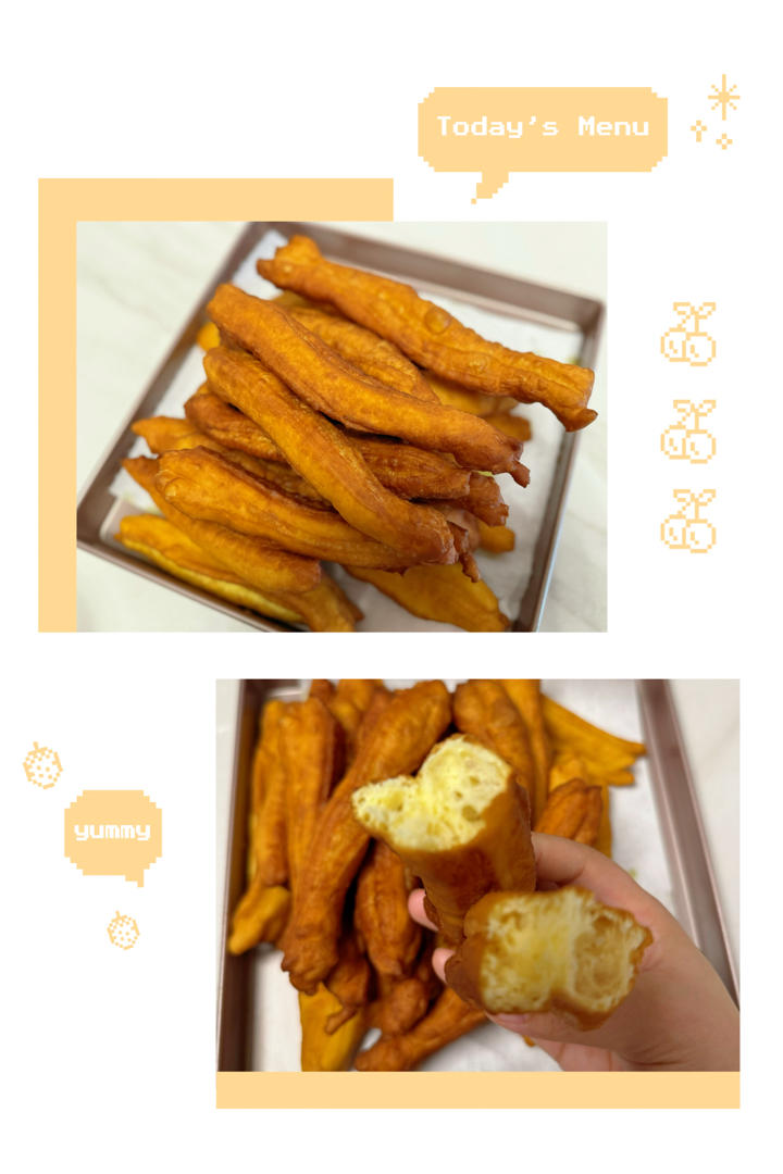 薄皮 蓬松 酥脆的油条制作方法～新配方
