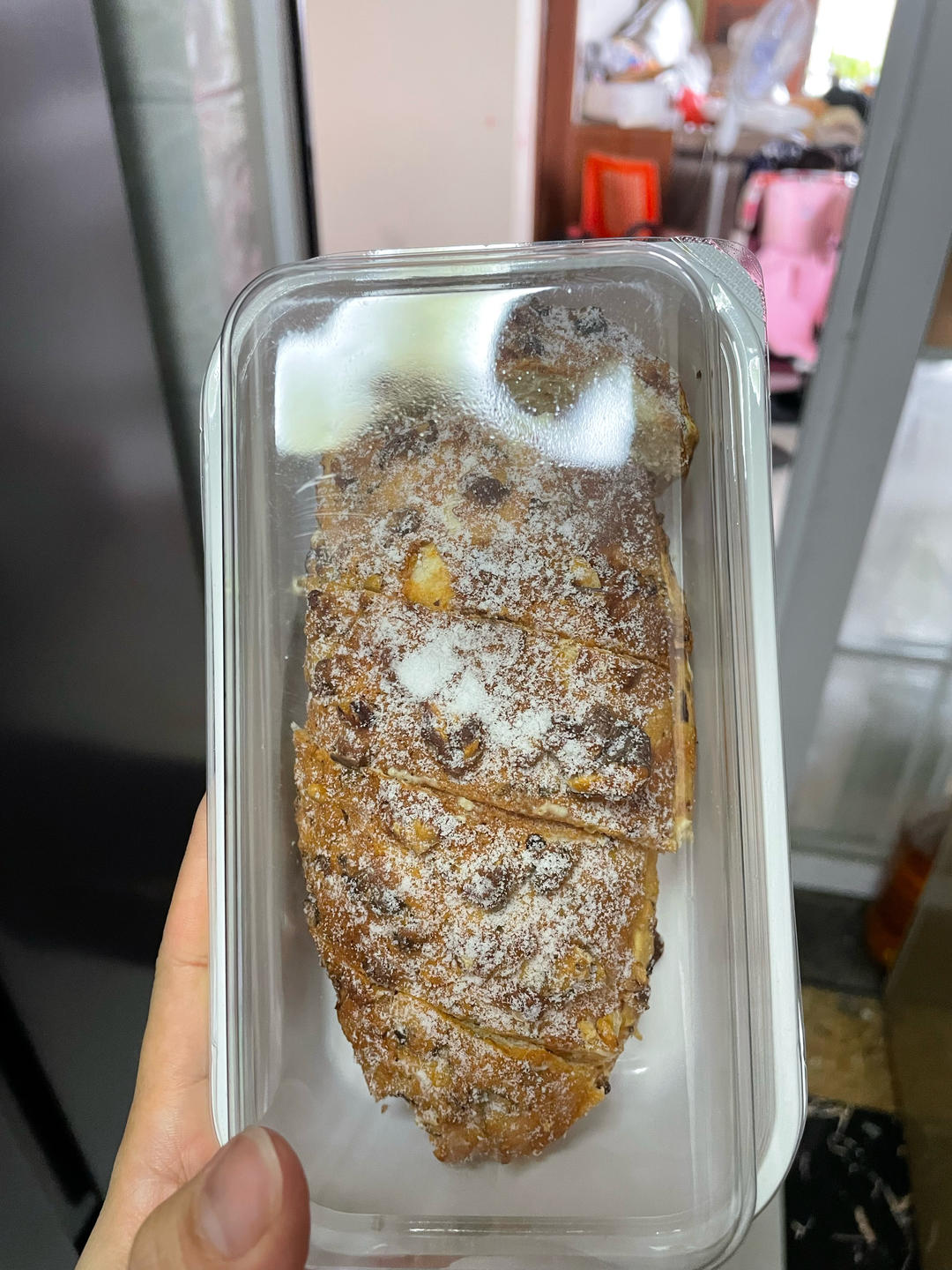 万能的、超级方便的百分百中种冷藏发酵法面包、菠萝包