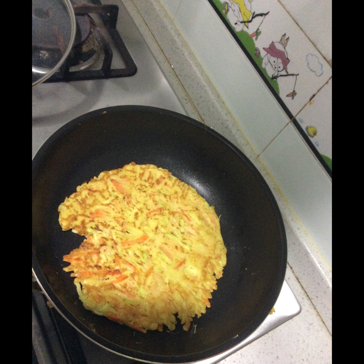 胡萝卜西葫芦鸡蛋饼