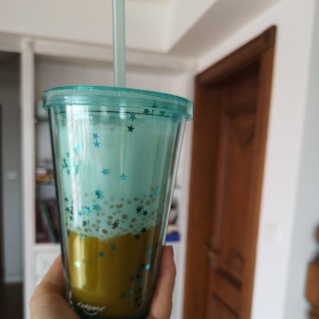 港式甜品——杨枝甘露(芒果西米露)附芒果花切法