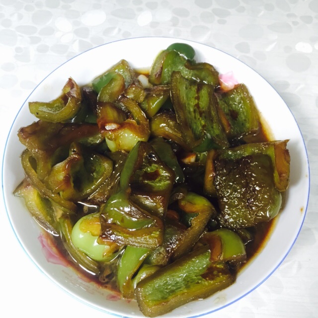 糖醋虎皮青椒