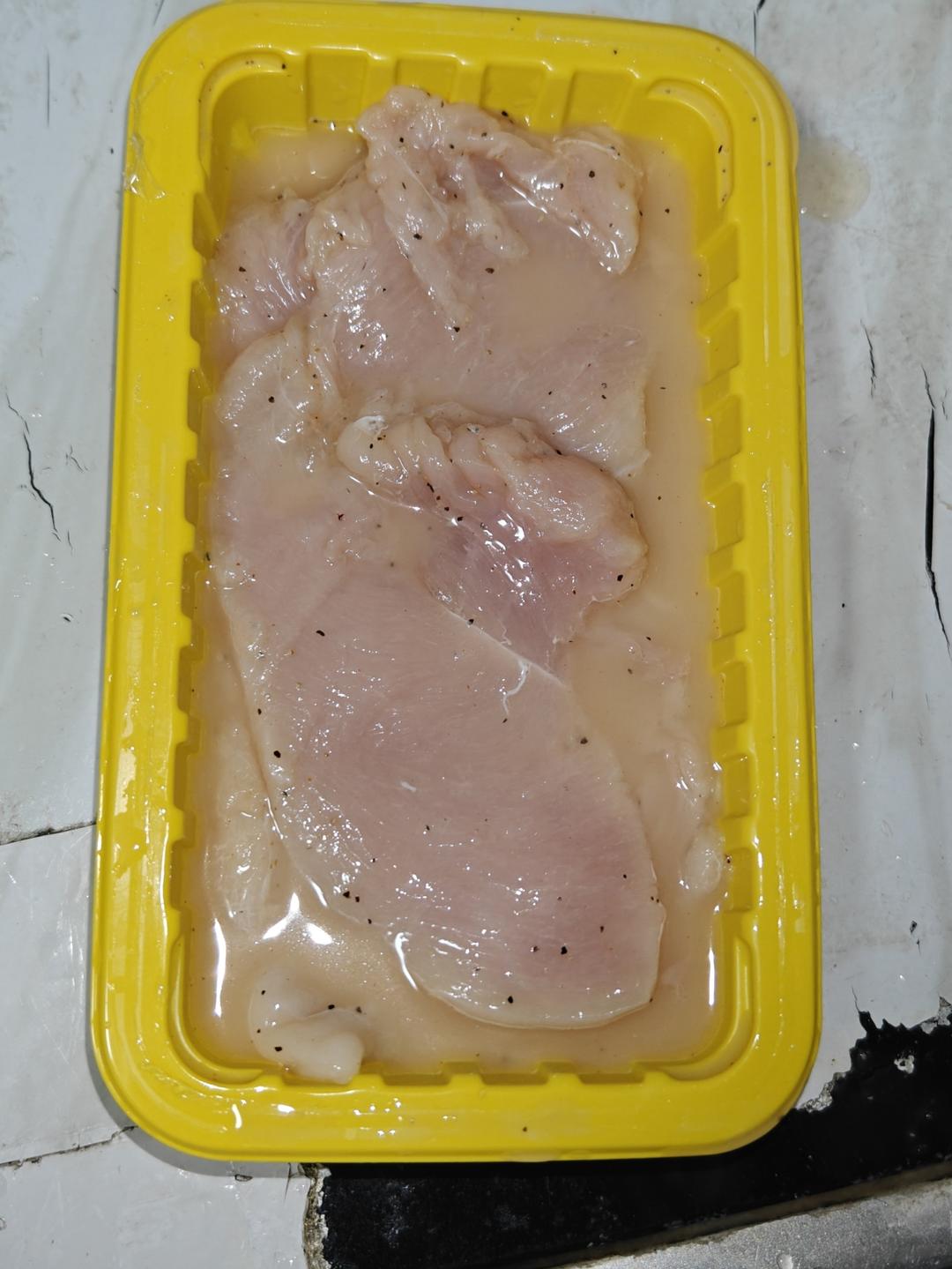 鸡大胸自制鸡排