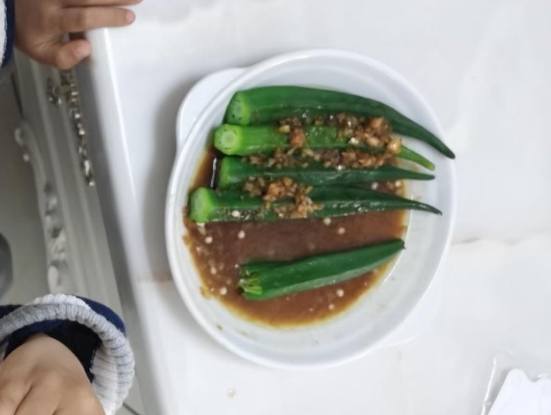 ‼️从此爱上秋葵‼️
白灼秋葵