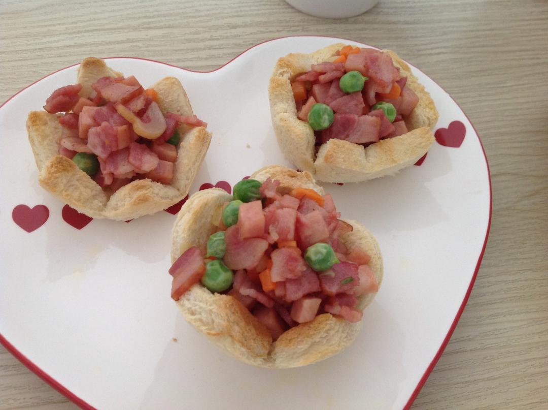 花样土司的做法