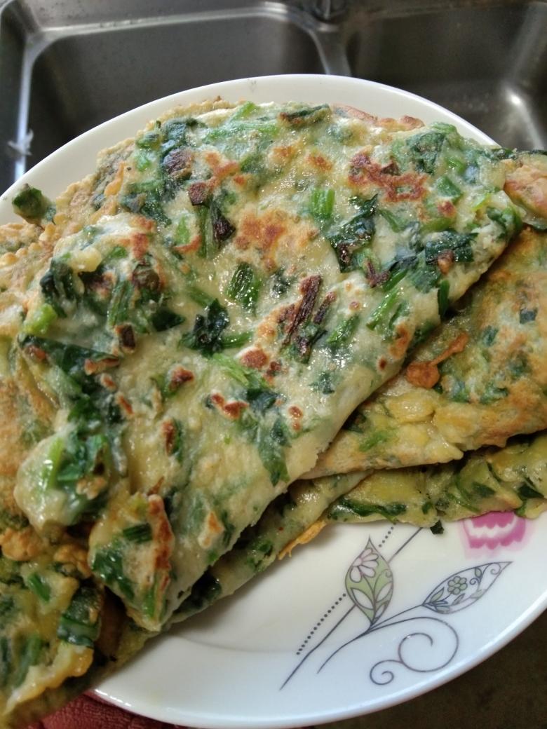 菠菜饼的做法