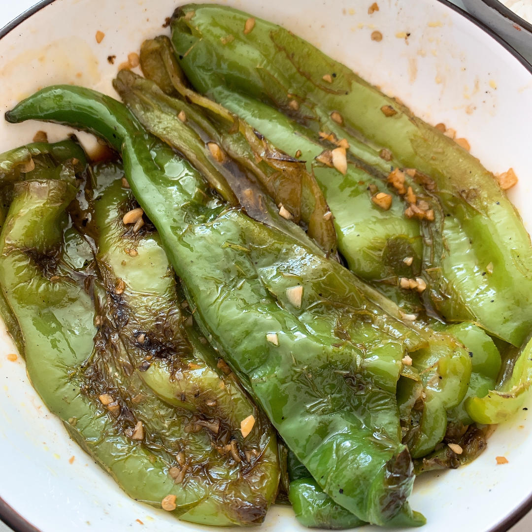 下饭菜虎皮尖椒（虎皮小技巧）