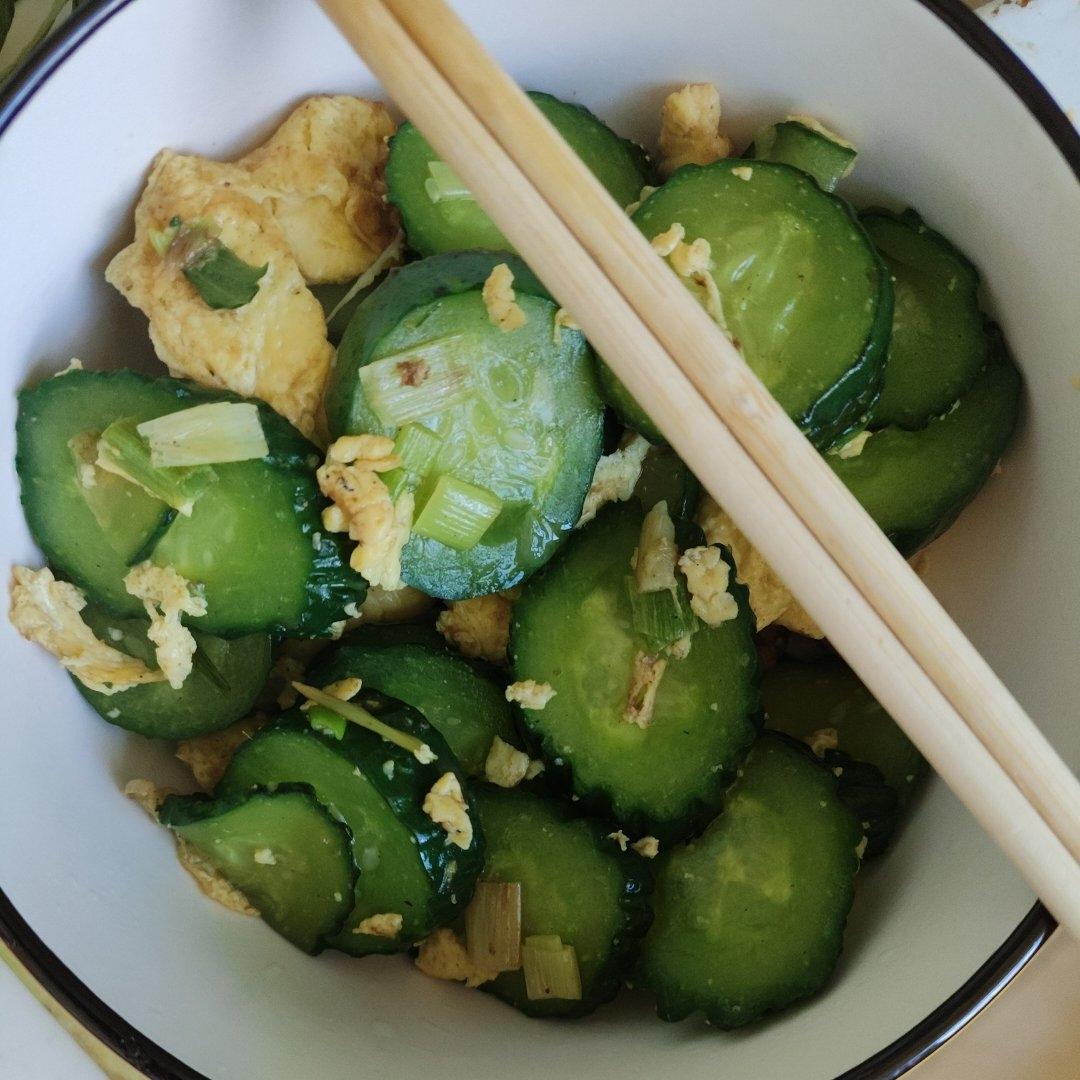 鸡蛋炒黄瓜