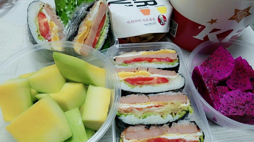 不用捏的口袋饭团