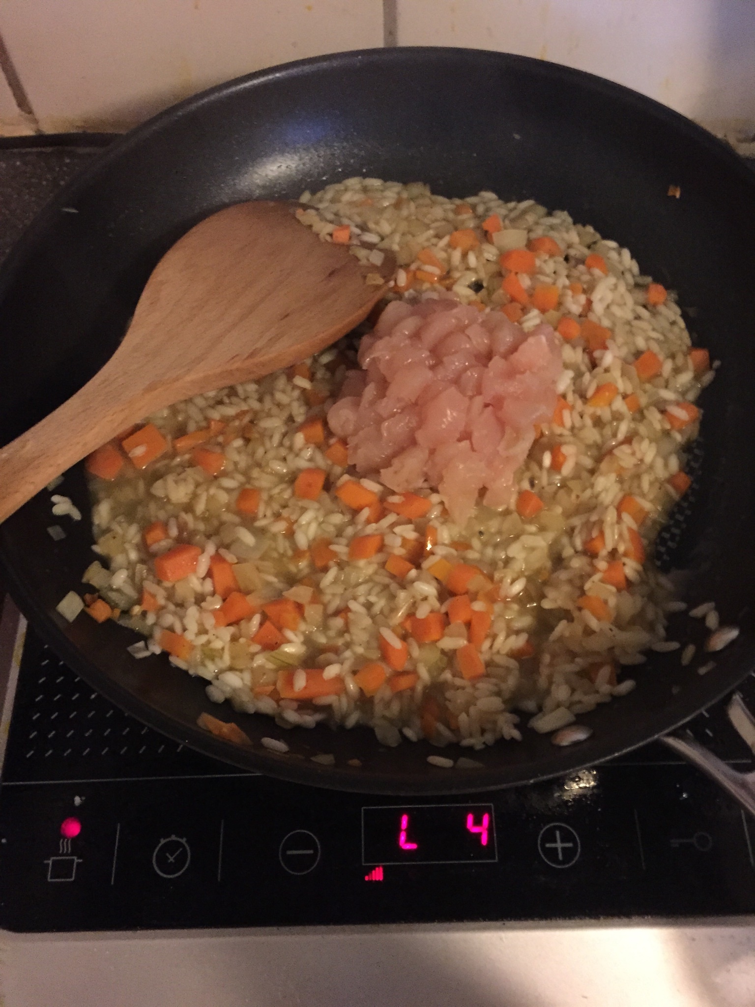 鸡肉意大利烩饭（简易版）的做法 步骤6