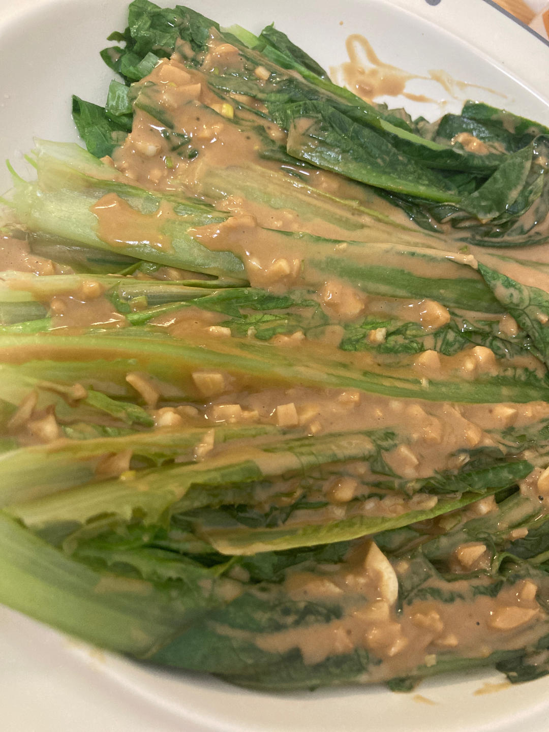每次做都光盘的麻酱油麦菜