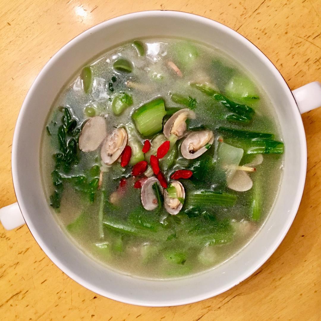 鲜美蛤蛎丝瓜汤