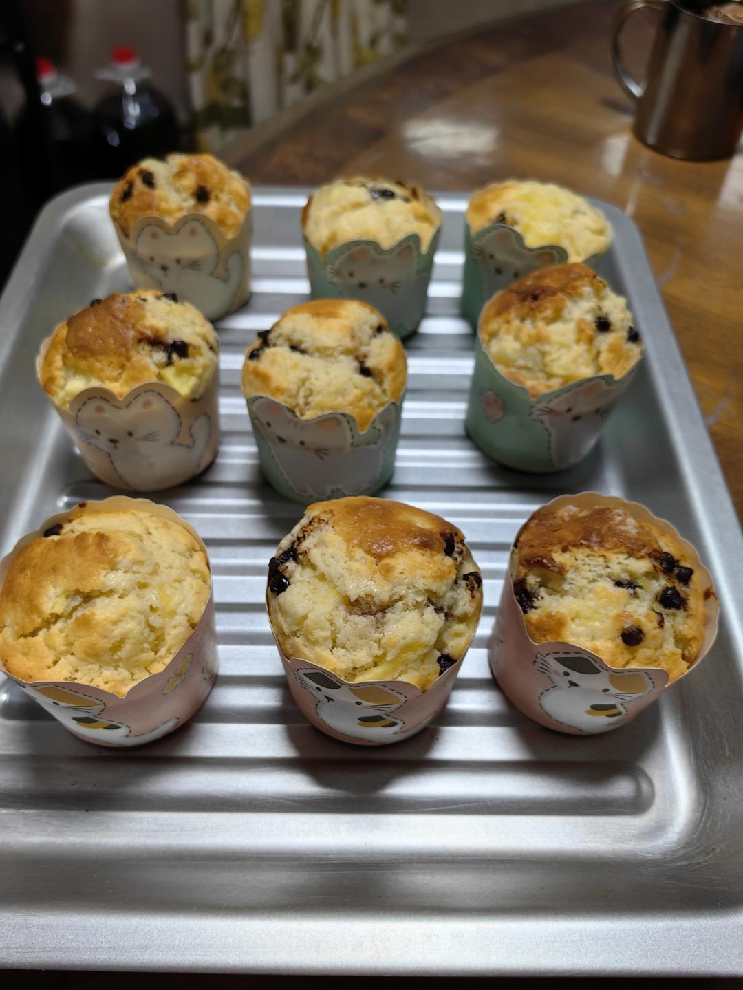 五招烤出一个蓬松湿软的空气玛芬蛋糕