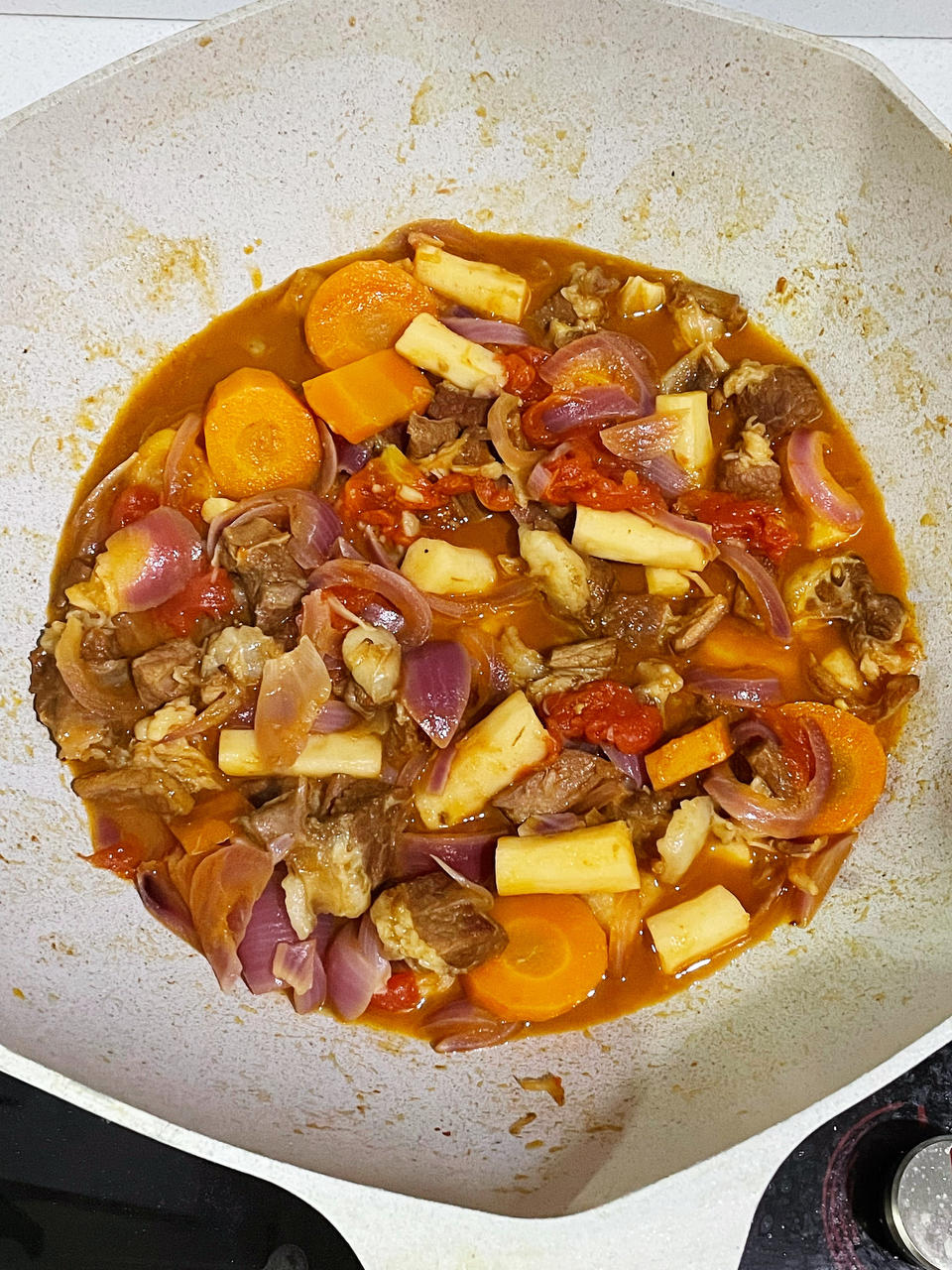 牛肉西红柿炖山药