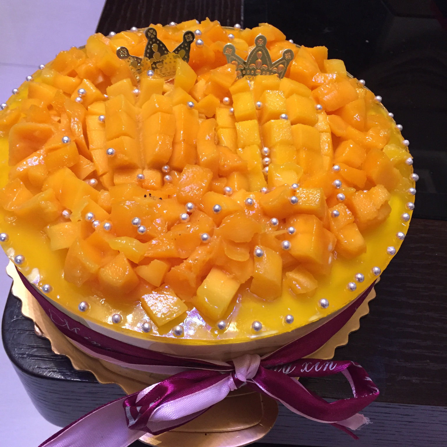 【视频】芒果慕斯（6寸） | 含镜面果胶配方