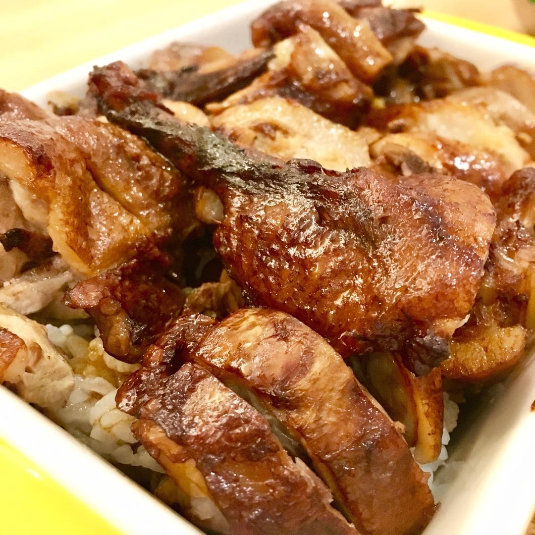 烤鸭饭的做法