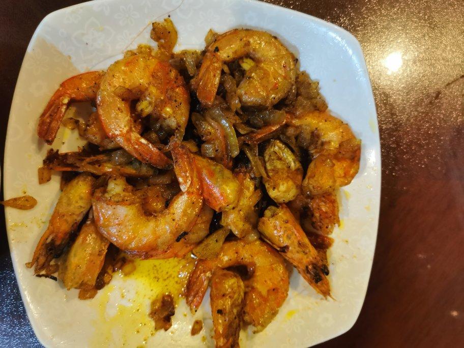 椒盐虾(酥脆到掉渣)