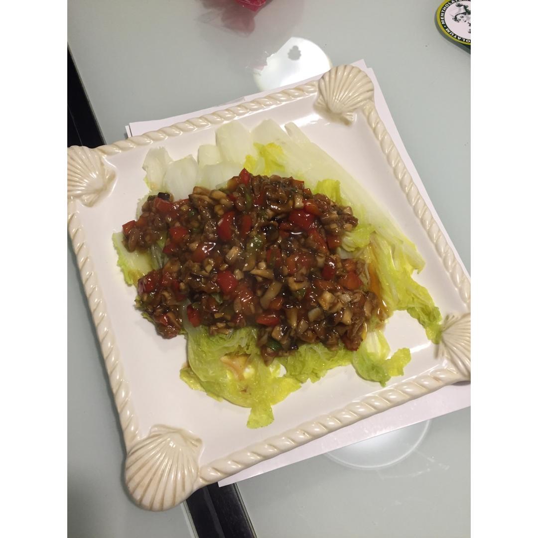 蒜蓉粉丝娃娃菜