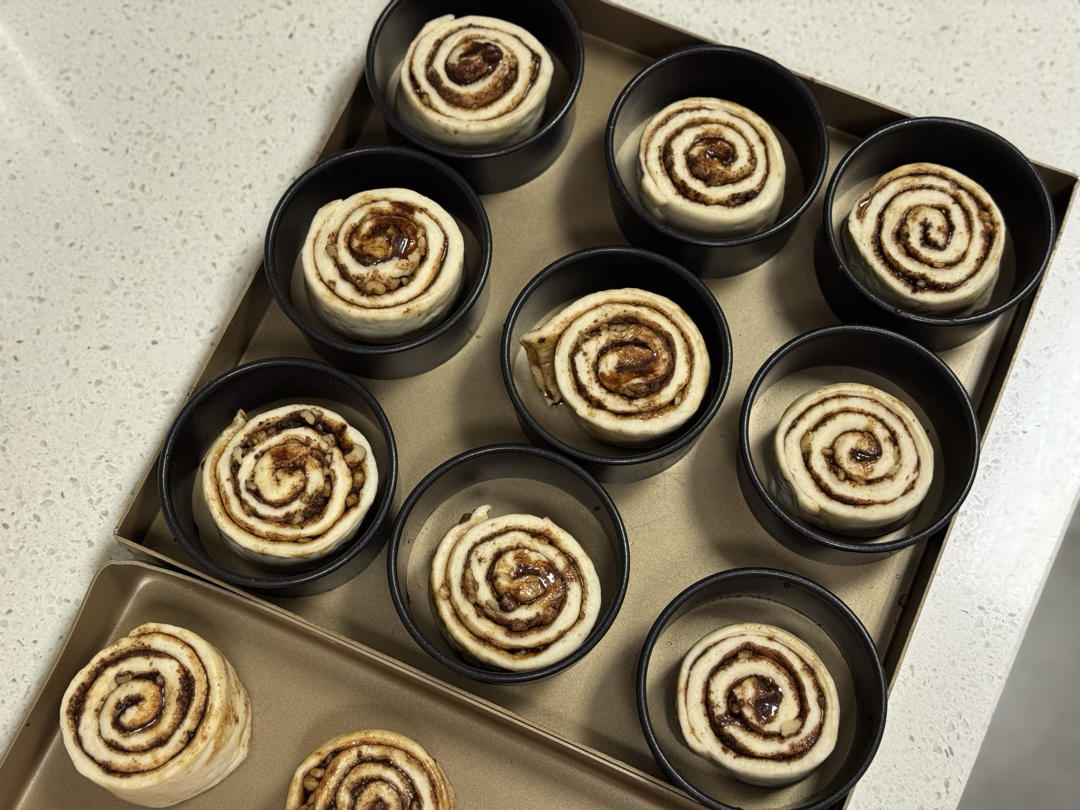 瑞典肉桂卷（附鲜酵母、活性干酵母、即时酵母用量换算公式）