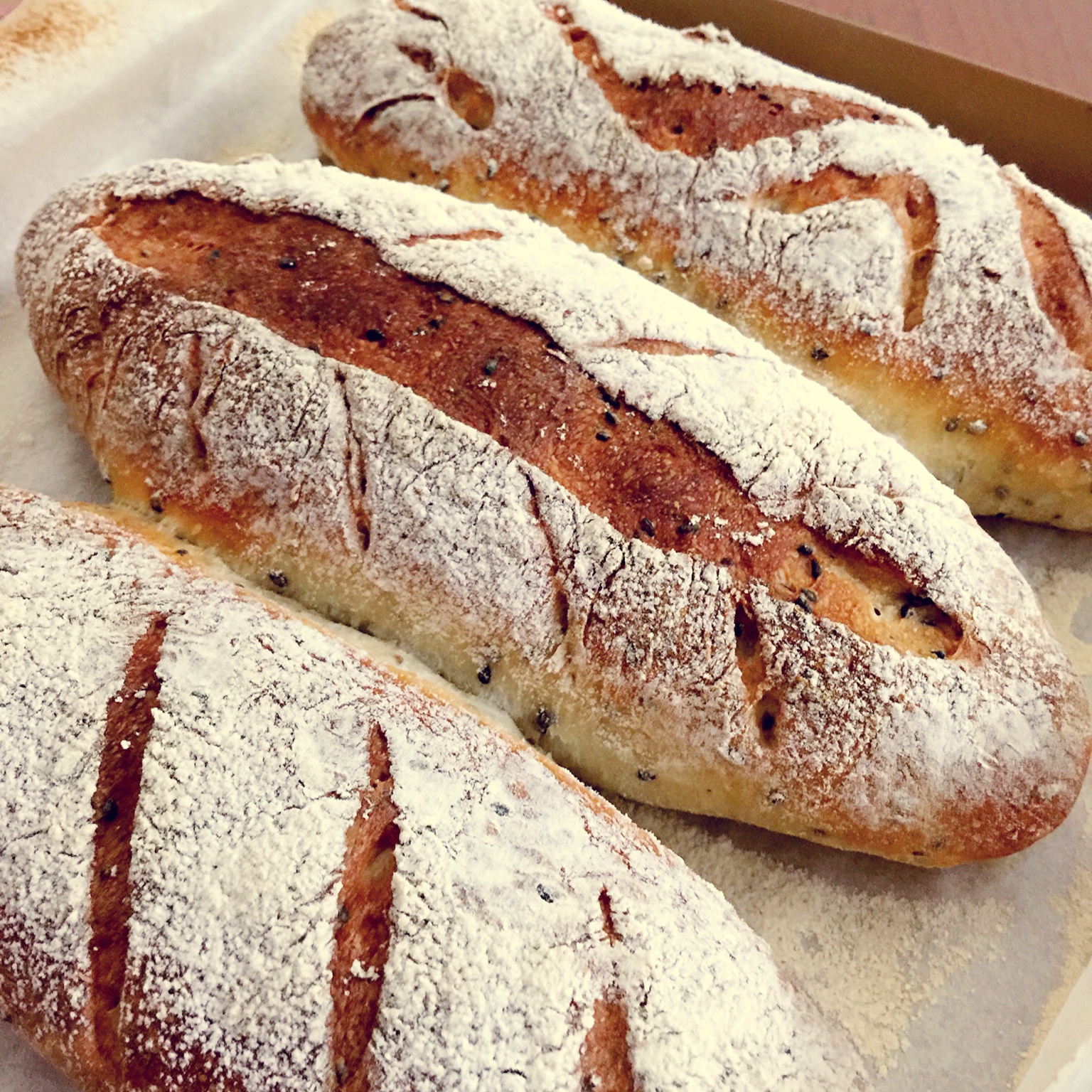 健康黑芝麻面包（免揉）