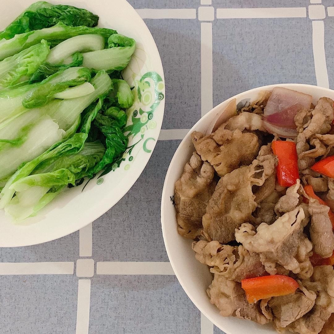 洋葱炒肥牛