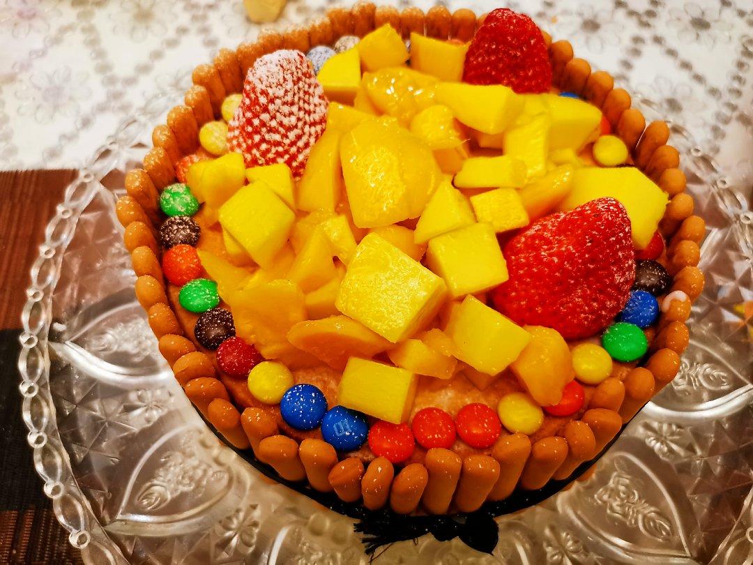 m巧克力手指饼干版蛋糕