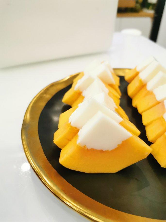 木瓜椰奶冻