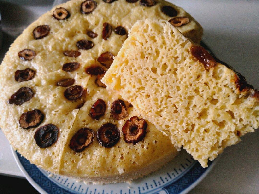 玉米面鸡蛋发糕（零失败）