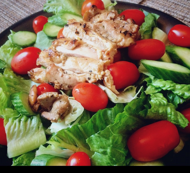 【减脂小厨房】鲜蔬鸡肉沙拉
