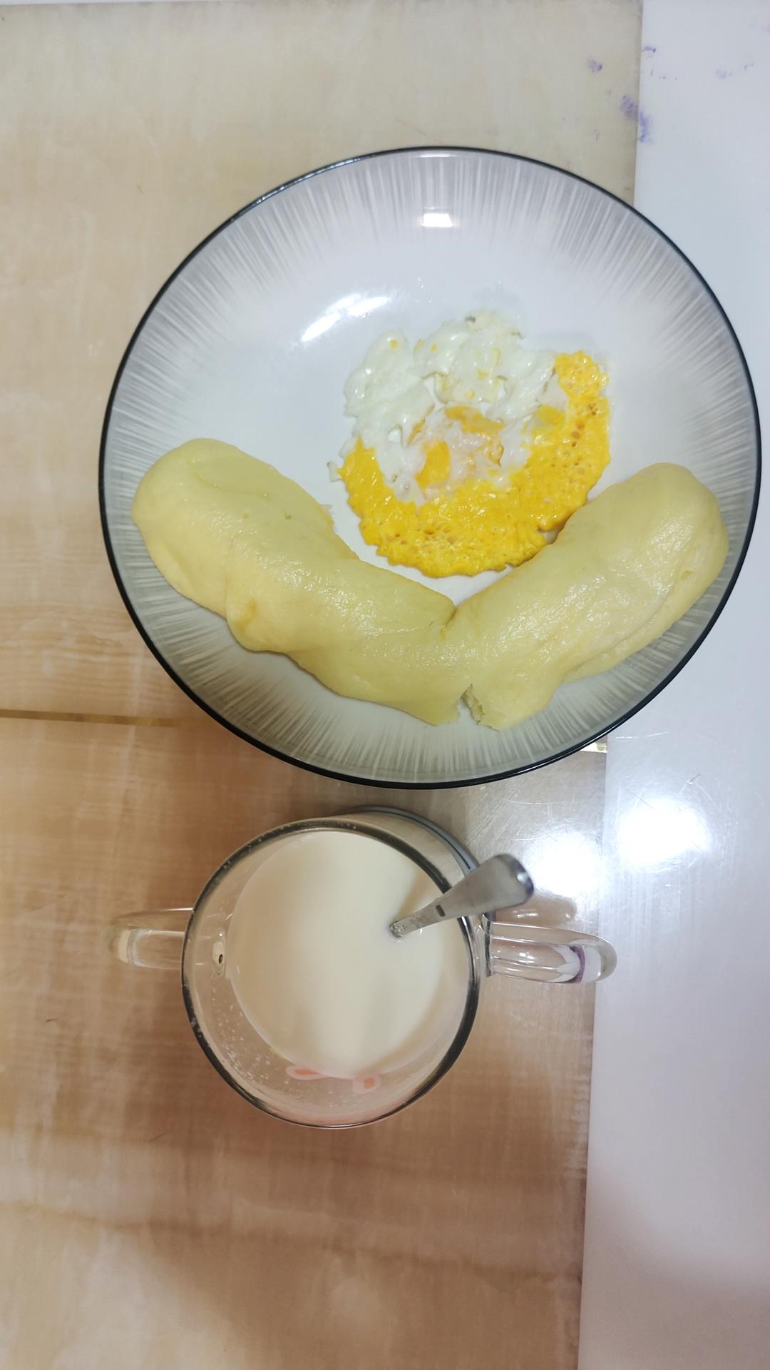 纯奶手撕吐司的做法 步骤1