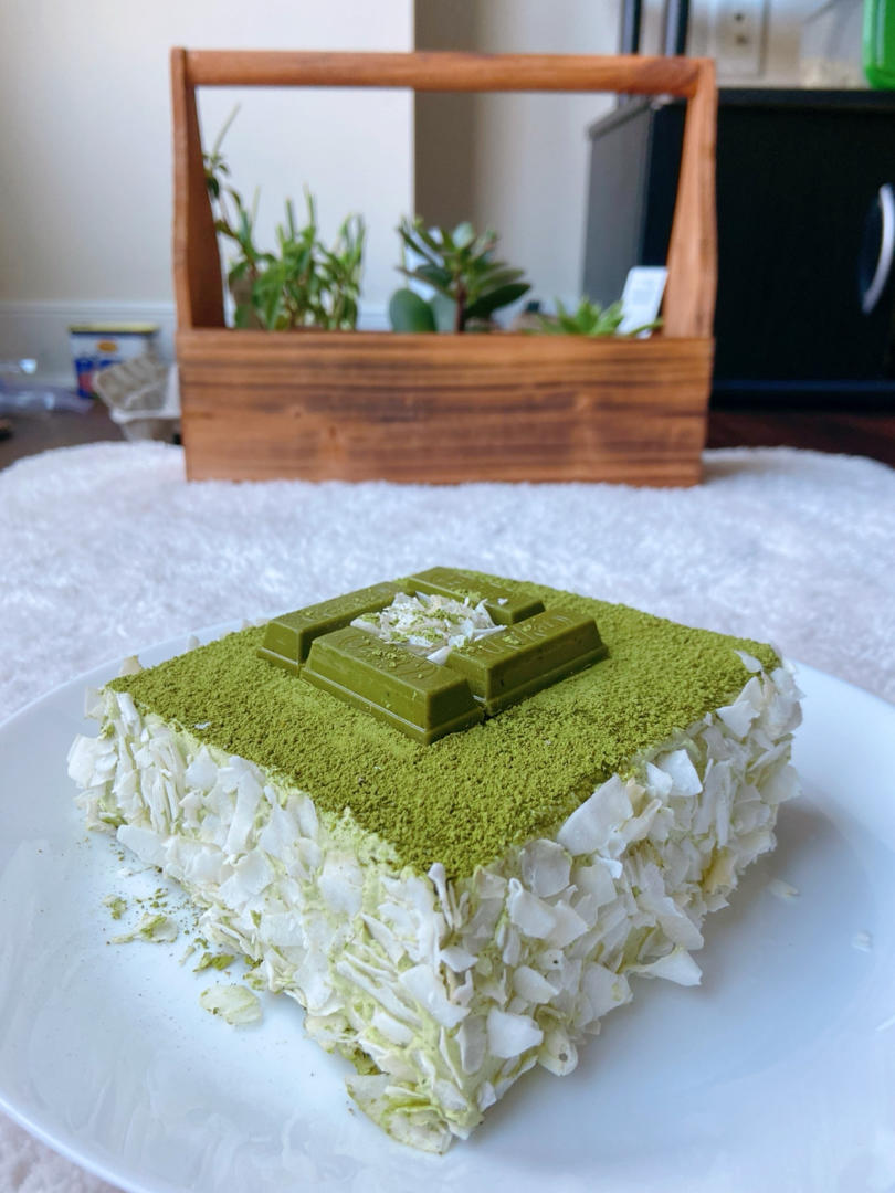 快手好用的抹茶戚风蛋糕胚6寸/8寸