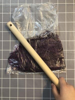 芝心紫薯青团的做法 步骤3