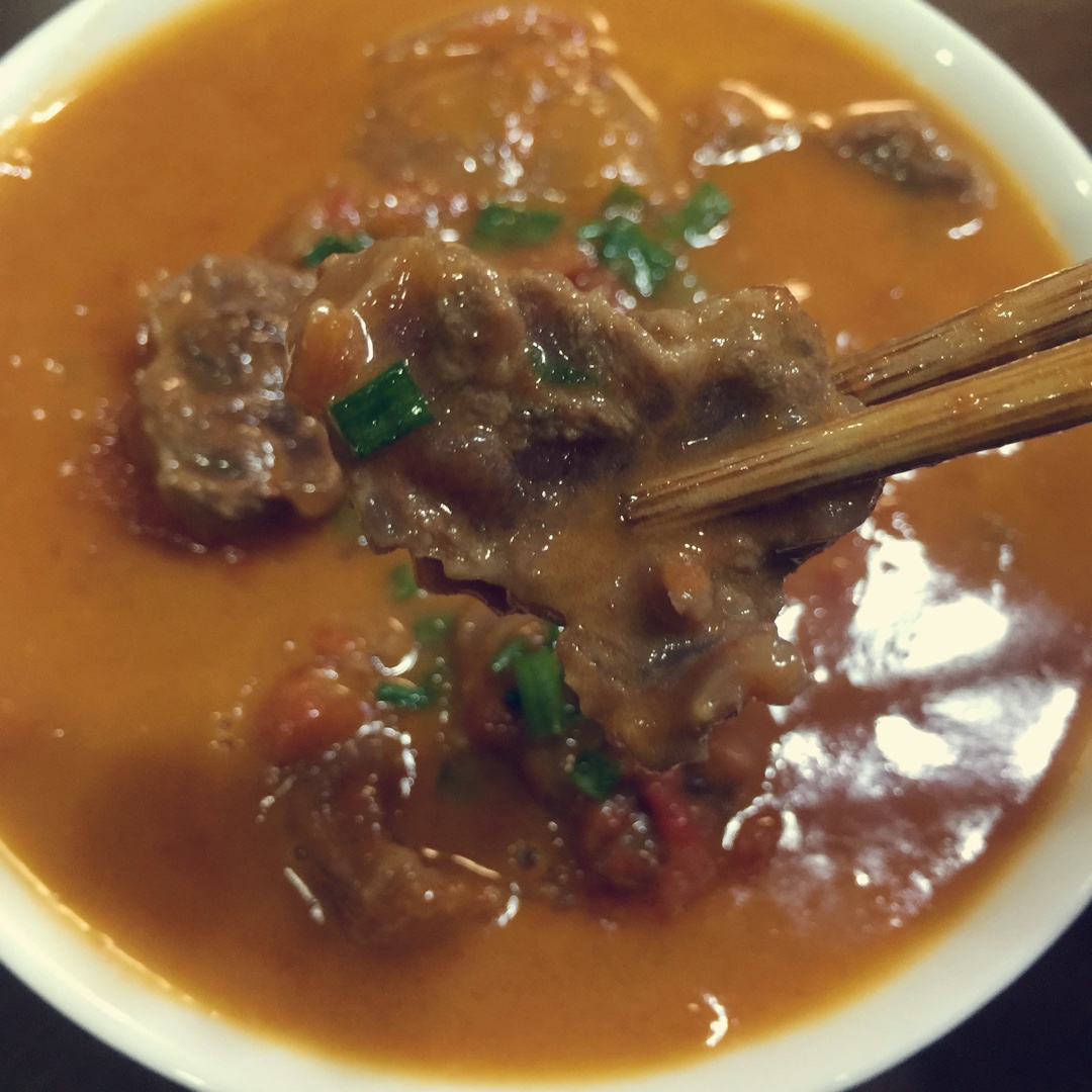 番茄炖牛肉