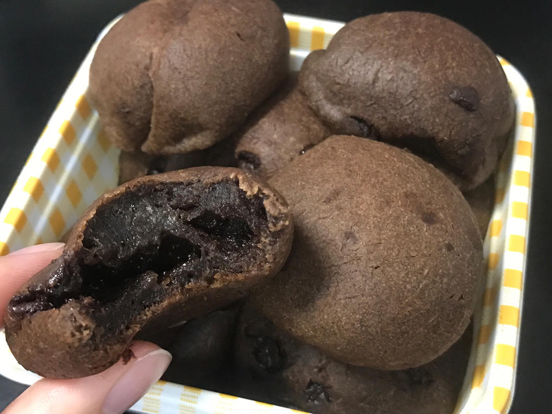 巧克力麻薯包