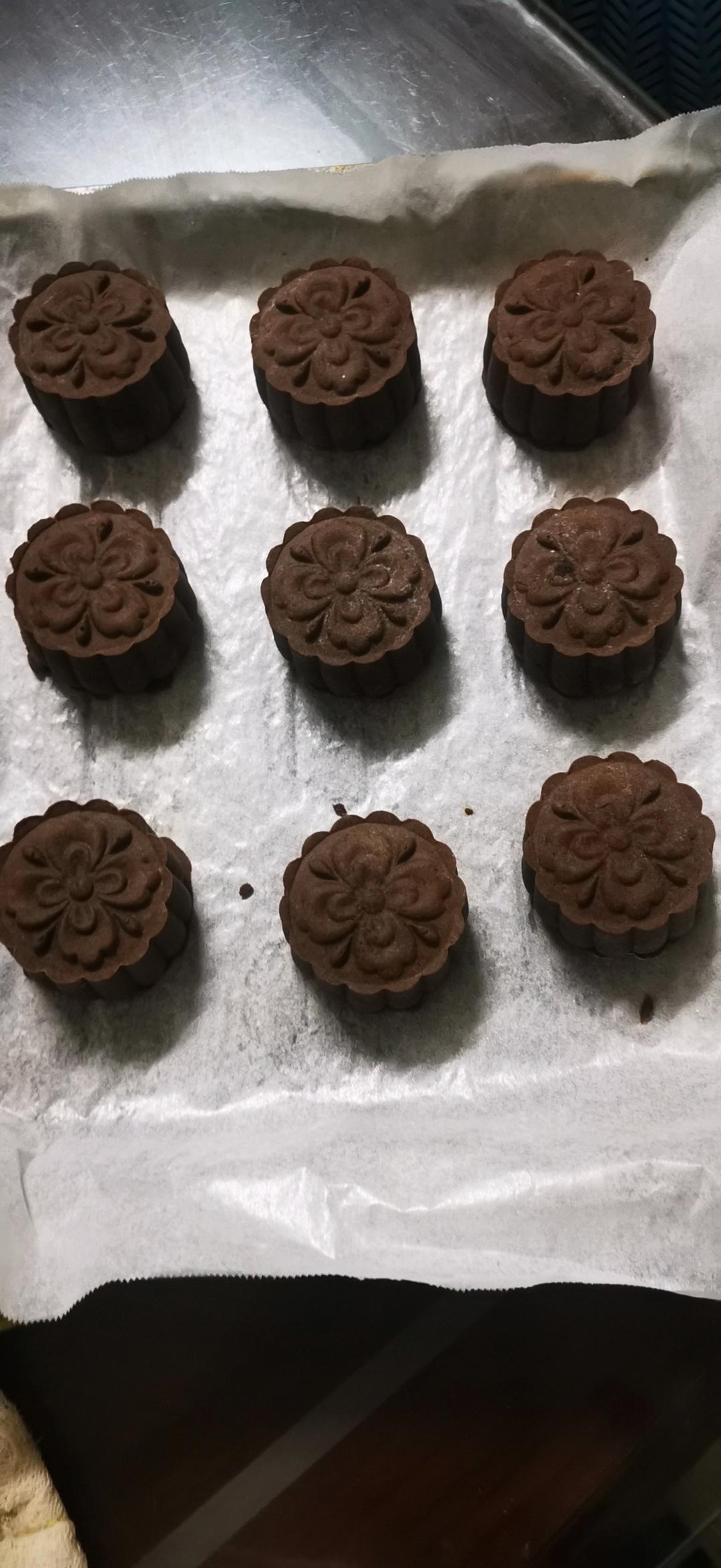 星巴克巧克力月饼