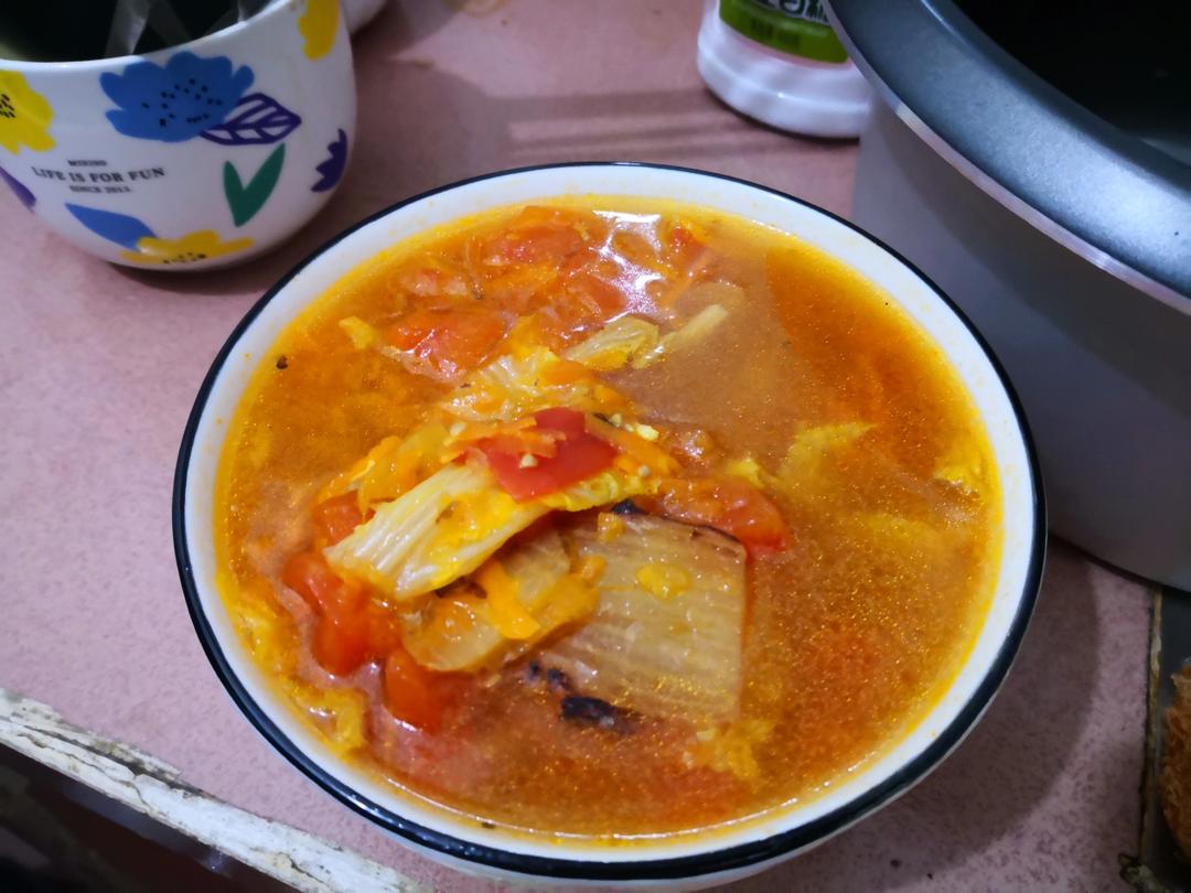 【生酮】番茄白菜汤