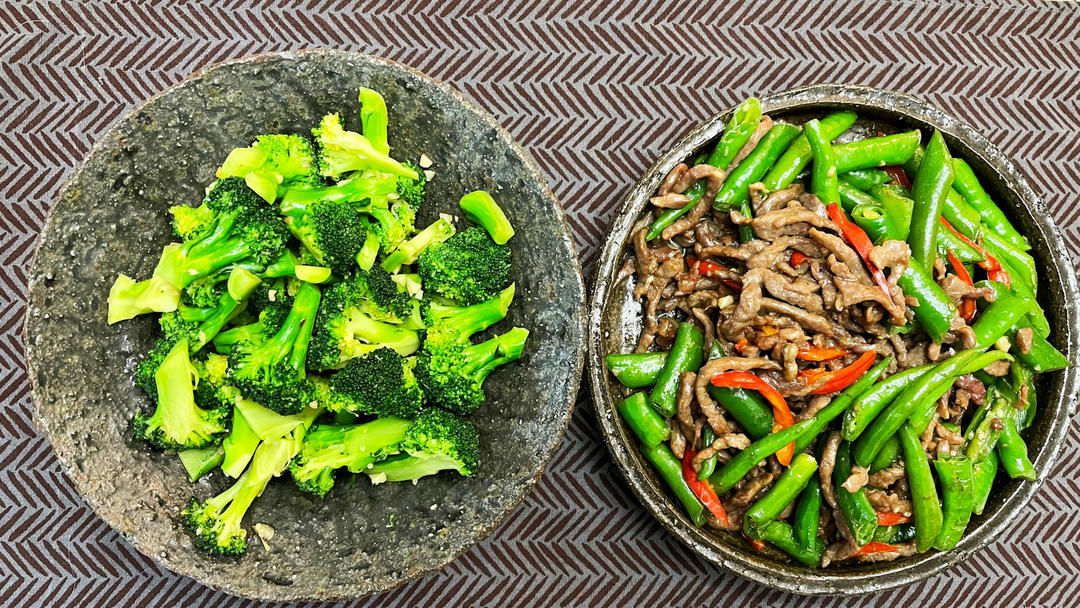 杭椒炒牛柳