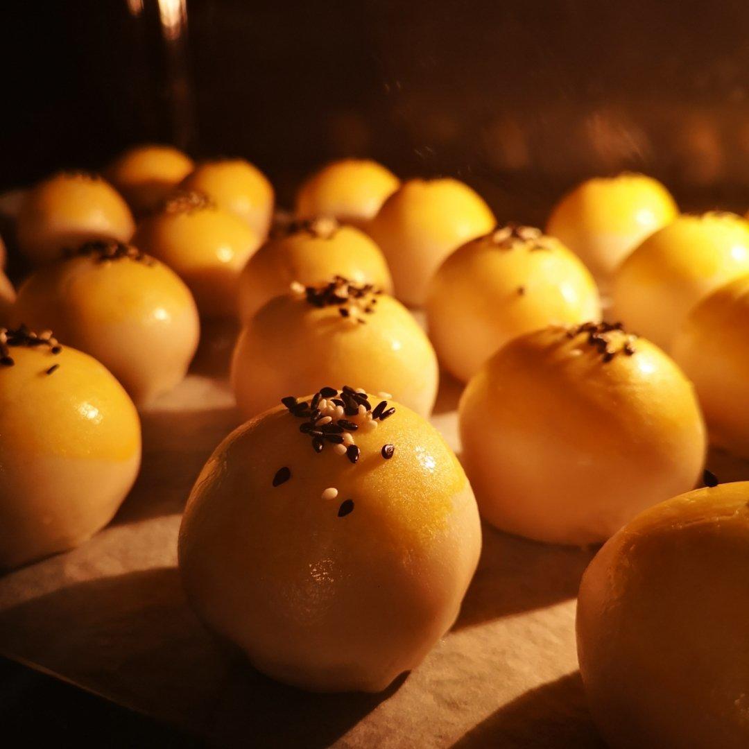 蛋黄酥，手工蛋黄酥