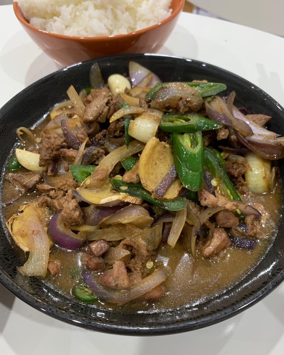 爆炒鸡肝
