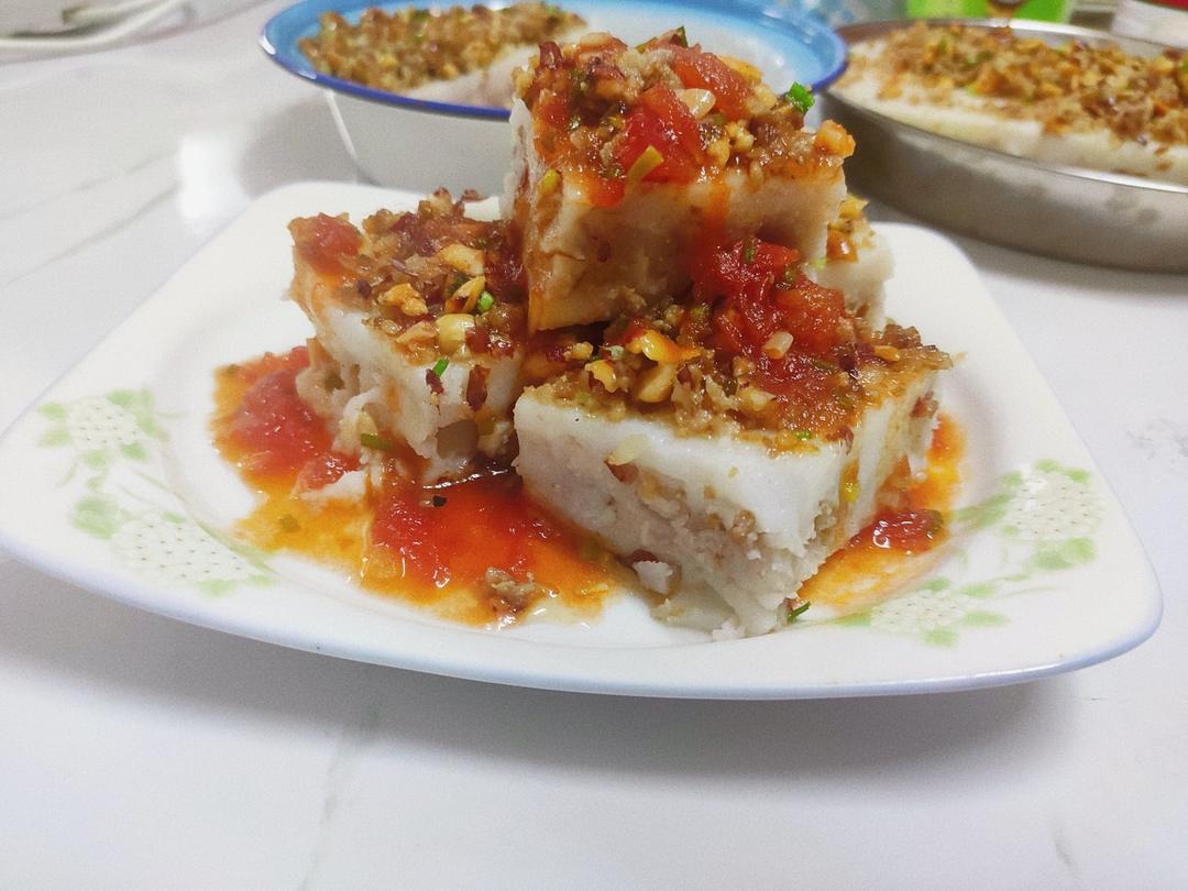 咸香软糯、食过返寻味的广式传统芋头糕