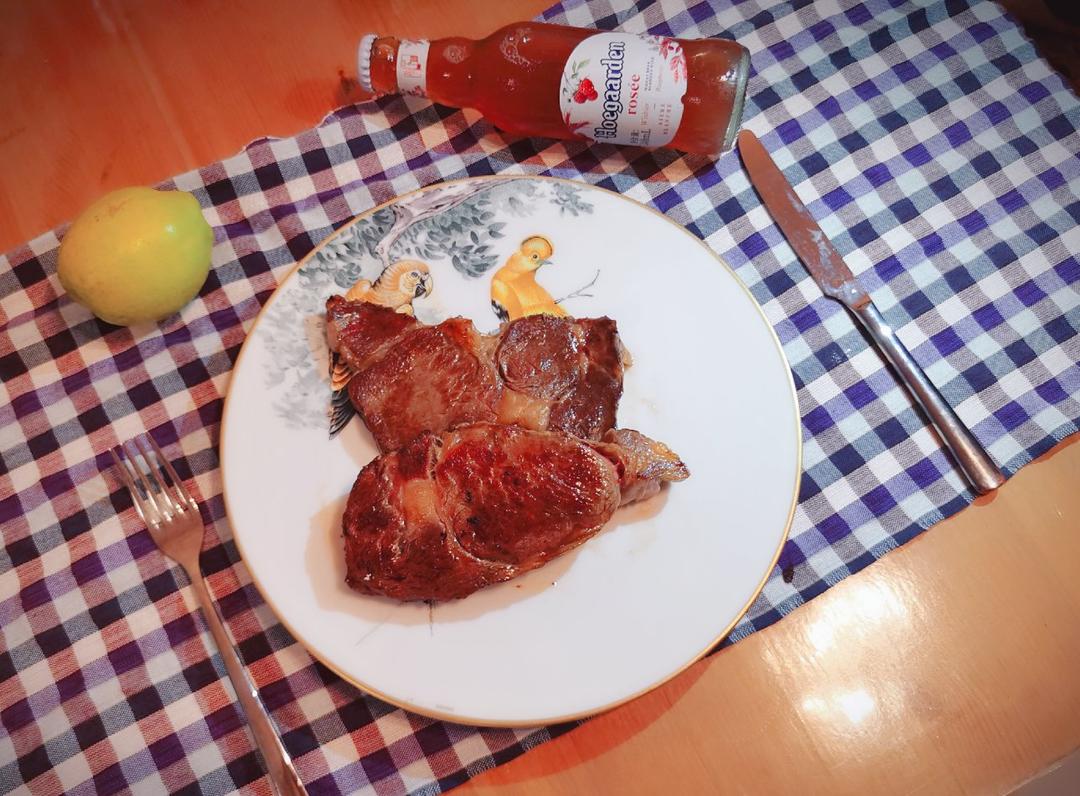 家常做法煎眼肉牛排🥩