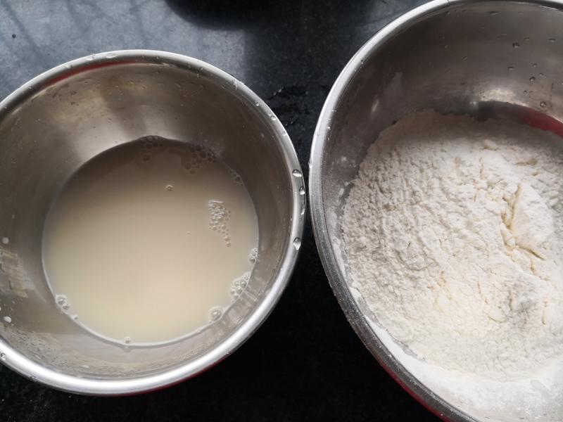 纯奶手撕吐司的做法 步骤1