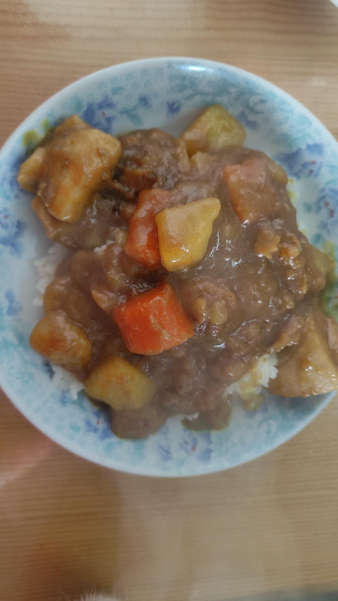 咖喱土豆鸡块