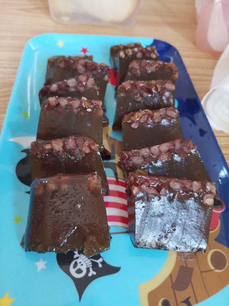 红豆马蹄糕