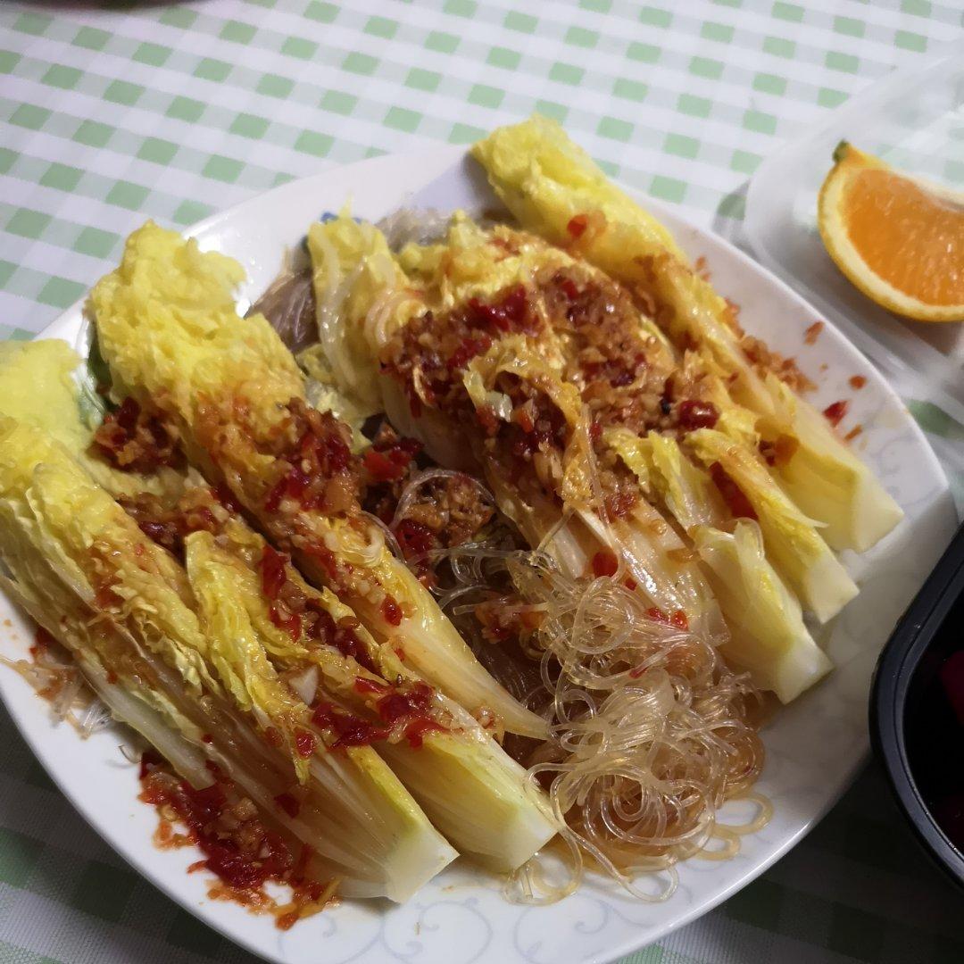 蒜蓉粉丝娃娃菜