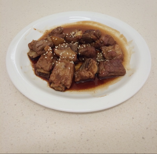 饭扫光糖醋排骨