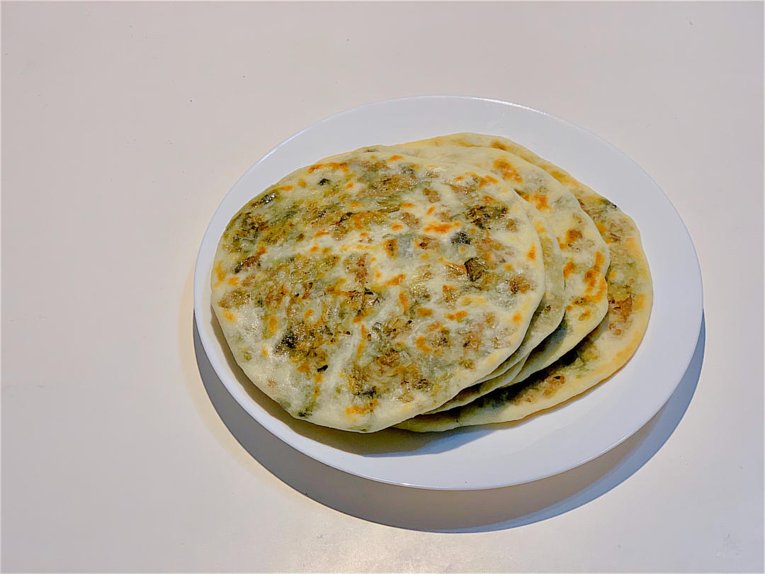 emota做的超级好吃的温州咸菜饼